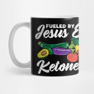 Fueled by Jesus And Ketones Mug